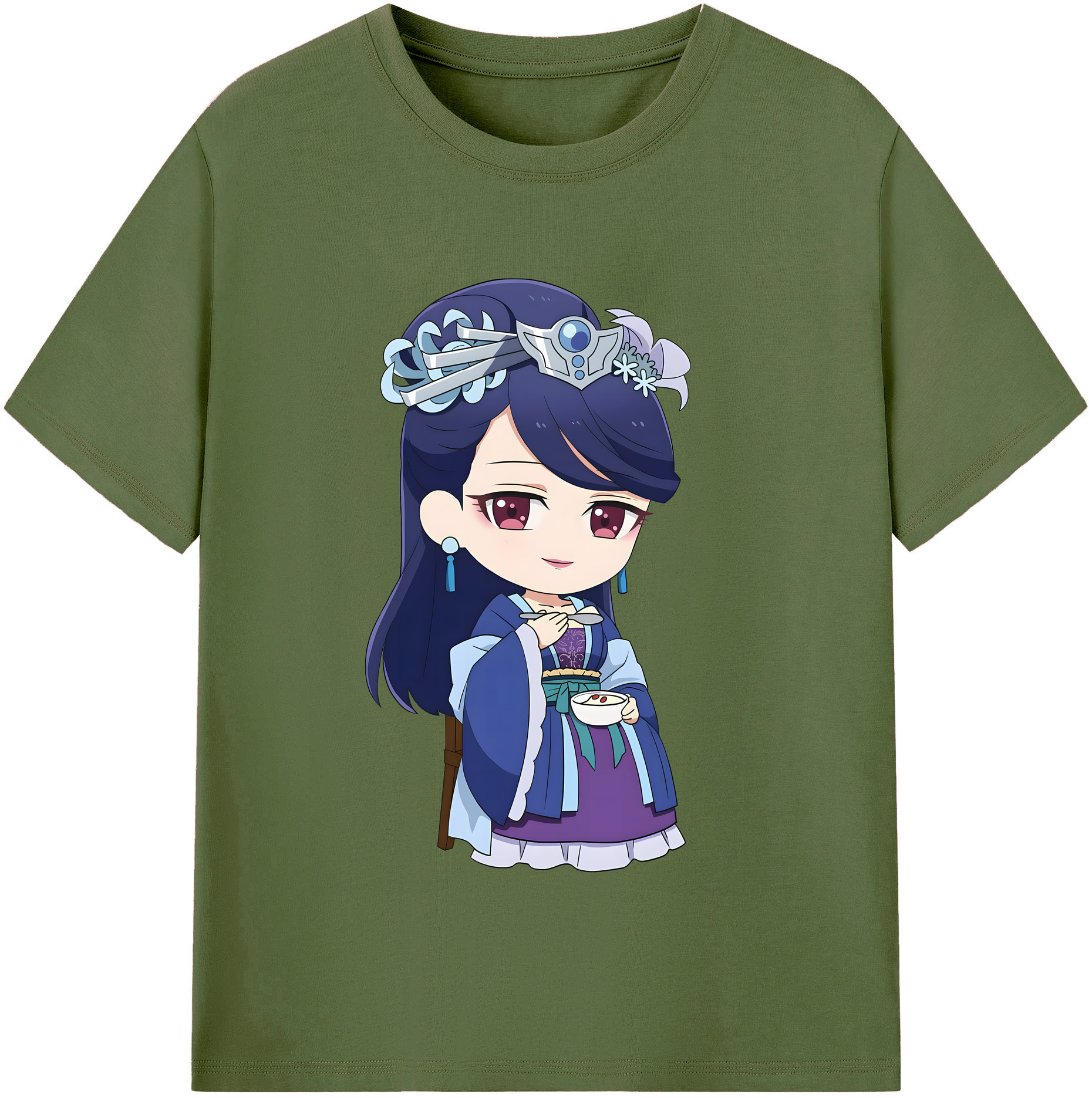 （画像用） 薬屋のひとりごと The Apothecary Diaries 綿100％半袖Tシャツ（フロントプリント）